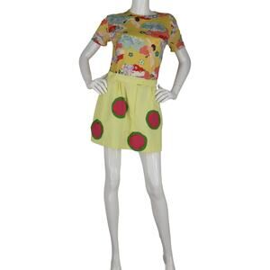 Vintage Darlyn Designs California Watermelon Skirt